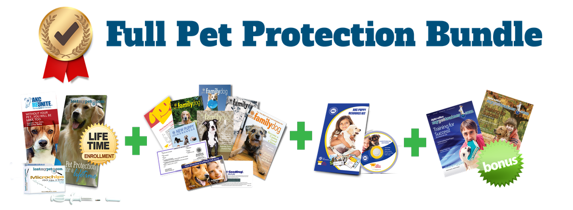 Full pet protection bundle.